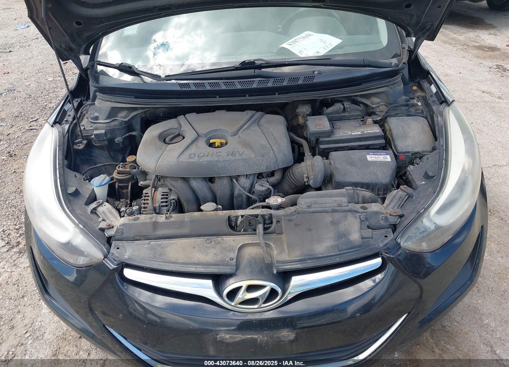 2016 HYUNDAI ELANTRA SE VIN: KMHDH4AE6GU581739