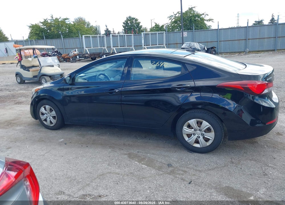 2016 HYUNDAI ELANTRA SE VIN: KMHDH4AE6GU581739