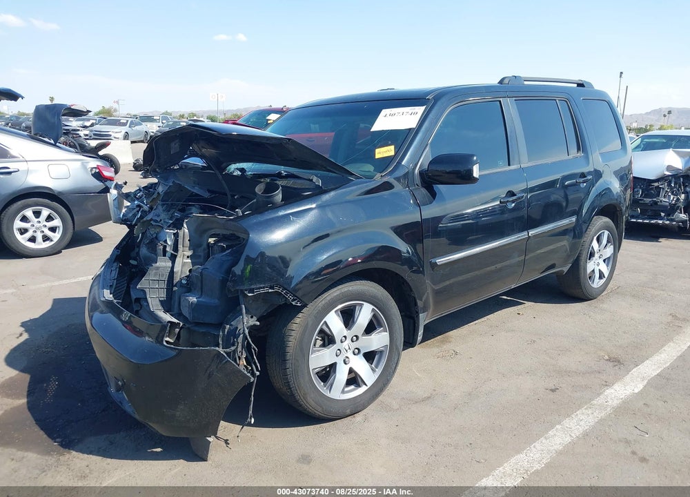 2014 HONDA PILOT VIN: 5FNYF3H93EB004624