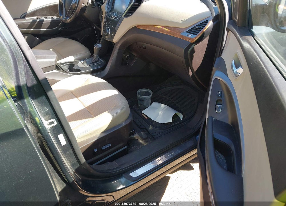 2013 HYUNDAI SANTA FE VIN: 5XYZWDLA0DG066159