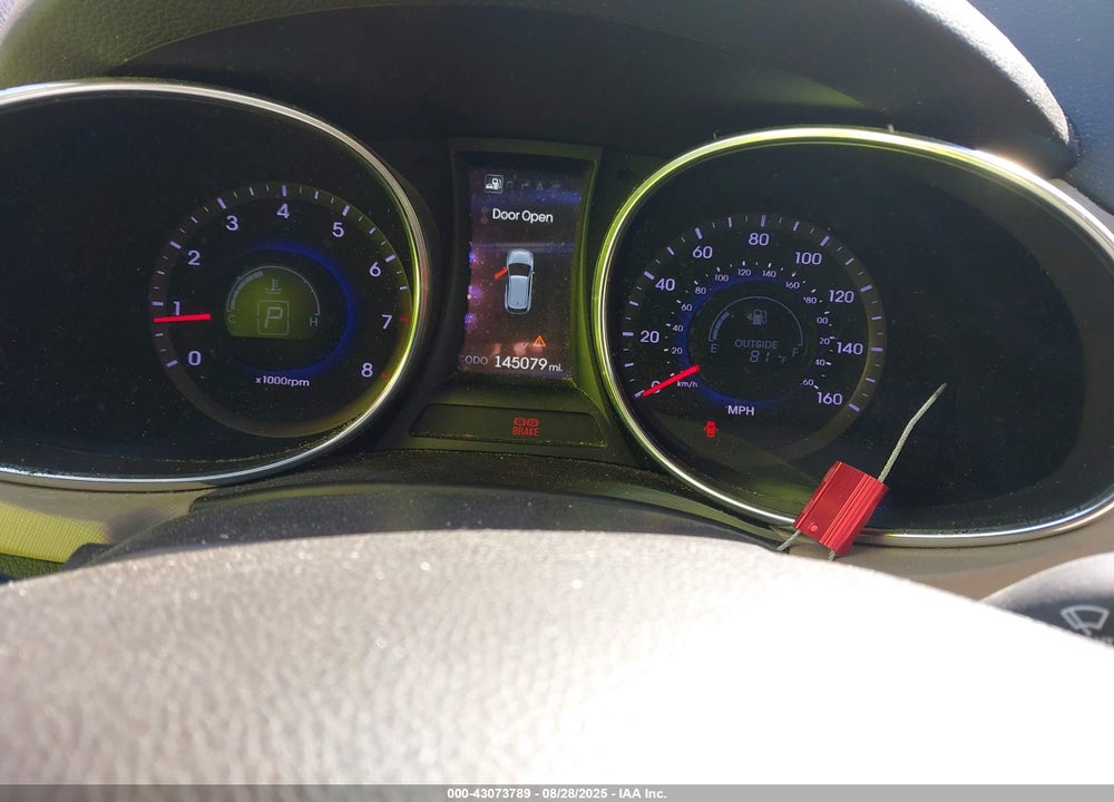 2013 HYUNDAI SANTA FE VIN: 5XYZWDLA0DG066159