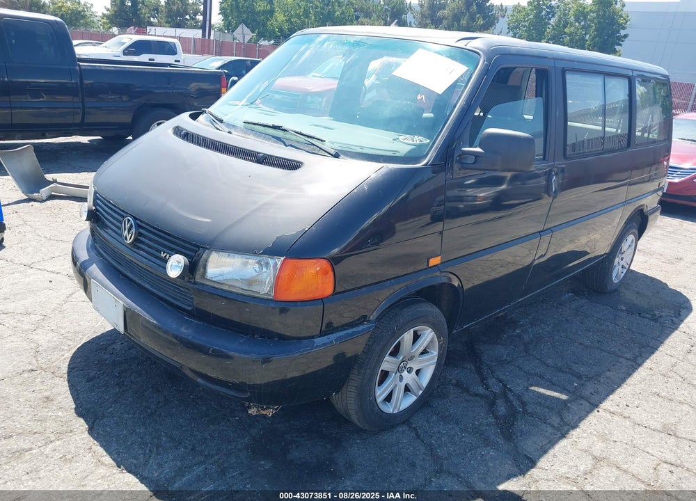 1999 VOLKSWAGEN EUROVAN GLS VIN: WV2KH2707XH001209
