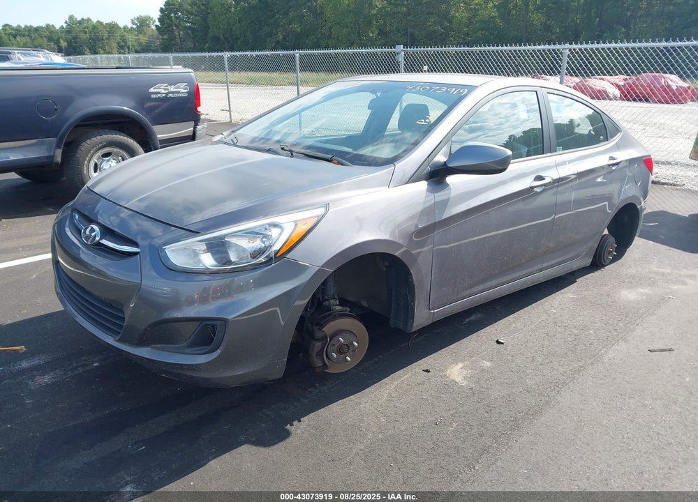 2016 HYUNDAI ACCENT VIN: KMHCT4AE5GU964727
