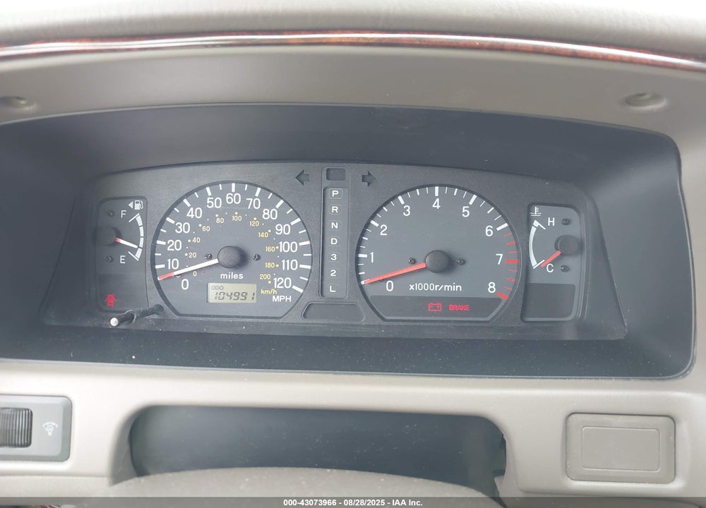 1999 MITSUBISHI MONTERO SPORT LTD VIN: JA4MT41R3XP025483