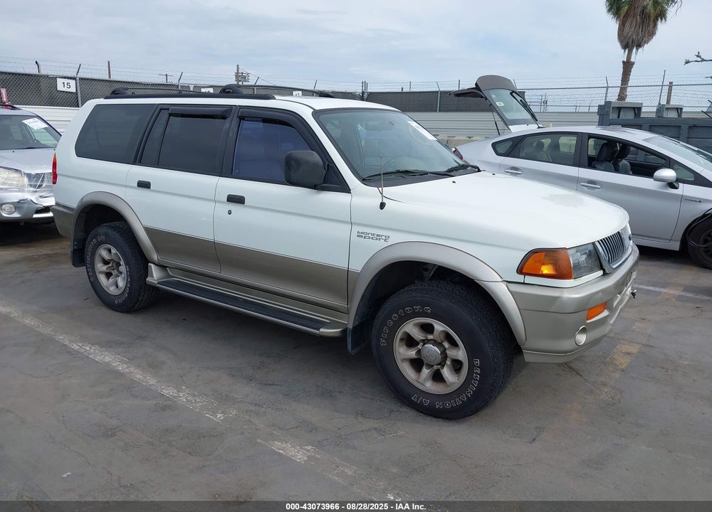 1999 MITSUBISHI MONTERO SPORT LTD VIN: JA4MT41R3XP025483