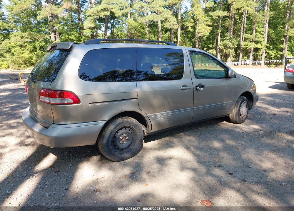 2003 TOYOTA SIENNA LE VIN: 4T3ZF13C13U549580