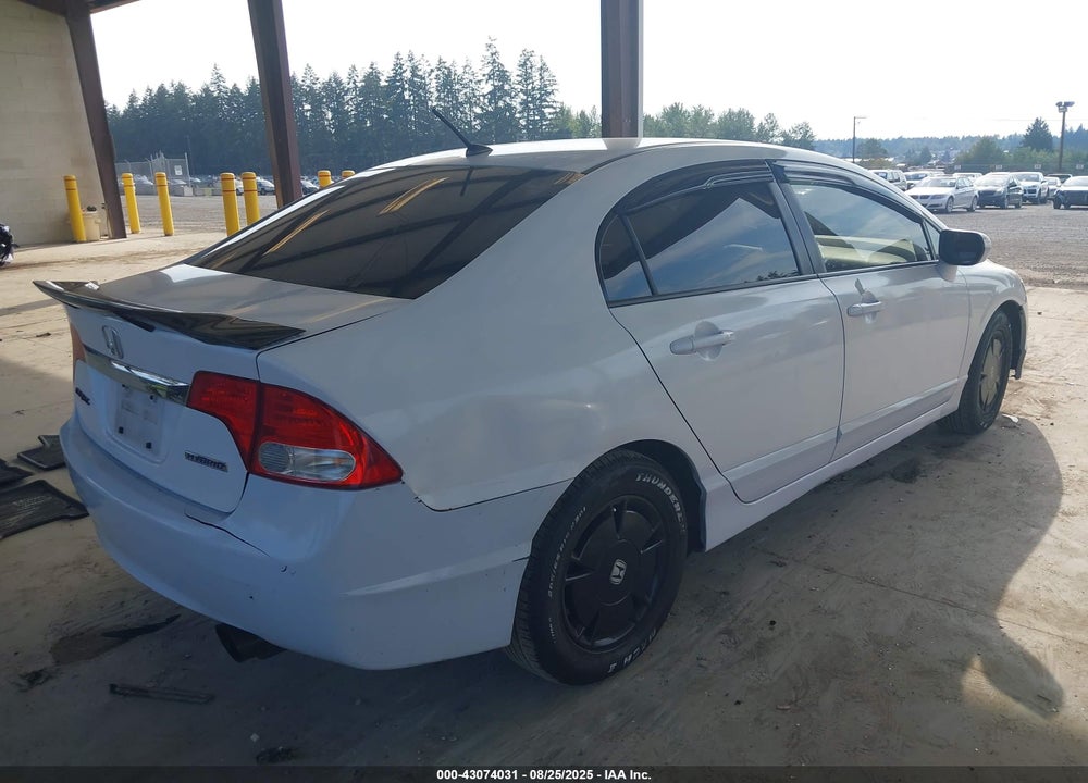 2009 HONDA CIVIC HYBRID VIN: JHMFA36279S004886