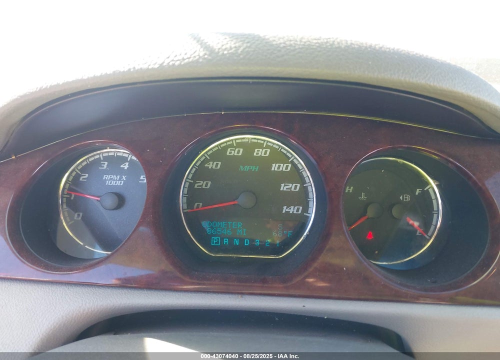 2009 BUICK LUCERNE VIN: 1G4HD57M39U113309