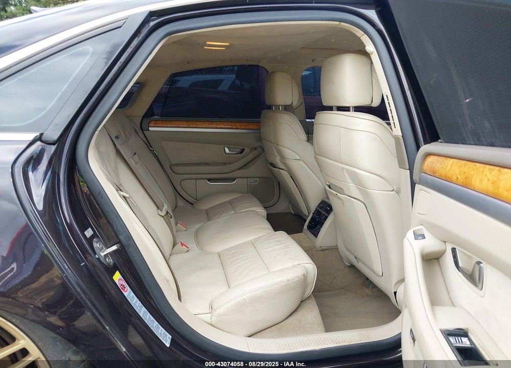 2009 AUDI A8 VIN: WAULV94E09N004328