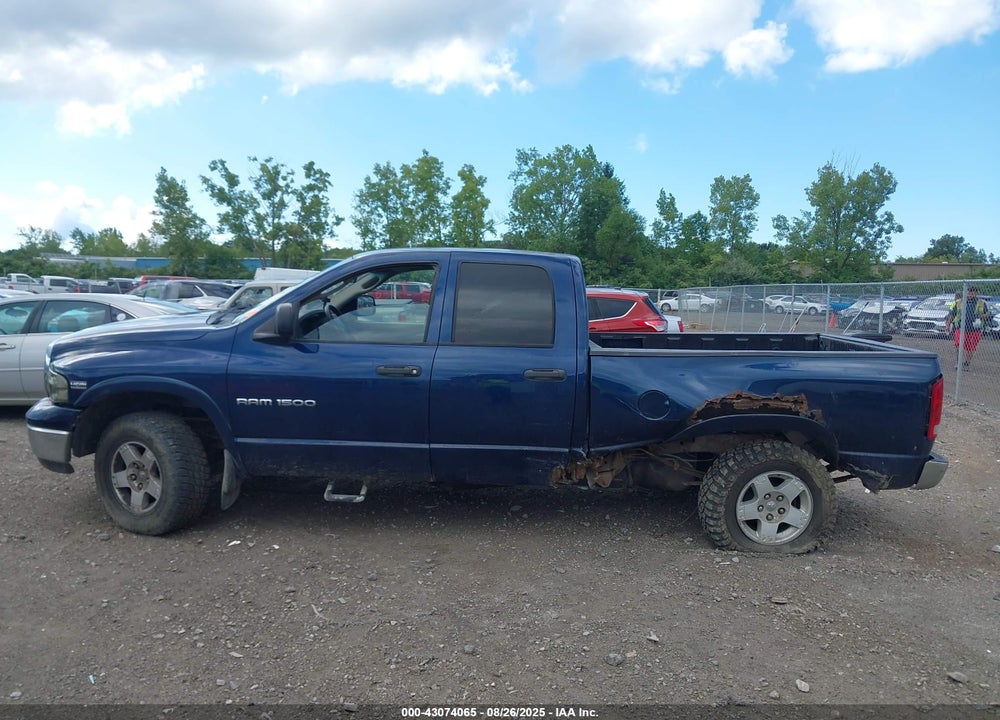 2005 DODGE RAM 1500 SLT/LARAMIE VIN: 1D7HU18D45S344503