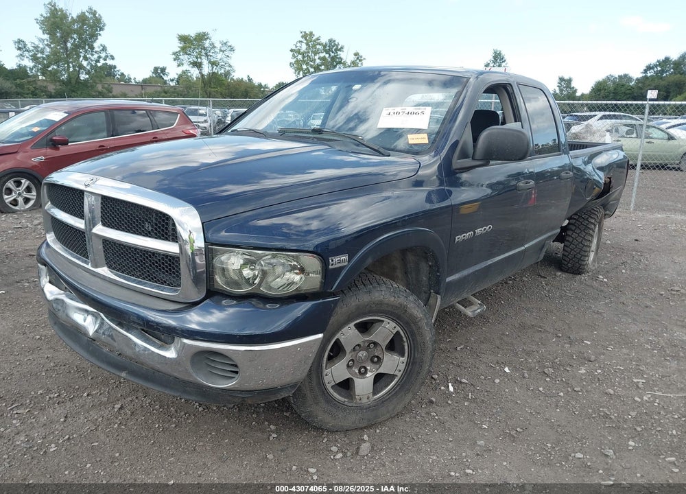 2005 DODGE RAM 1500 SLT/LARAMIE VIN: 1D7HU18D45S344503