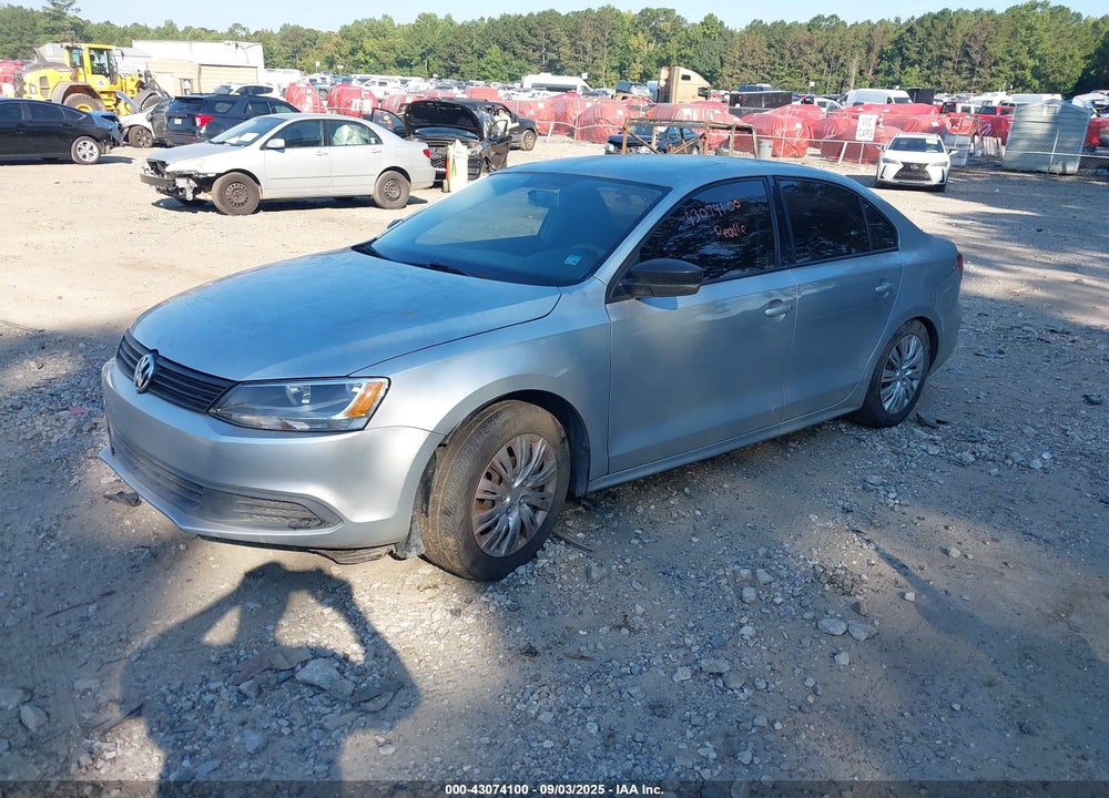 2012 VOLKSWAGEN JETTA VIN: 3VW2K7AJ5CM334784