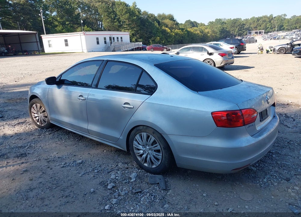 2012 VOLKSWAGEN JETTA VIN: 3VW2K7AJ5CM334784