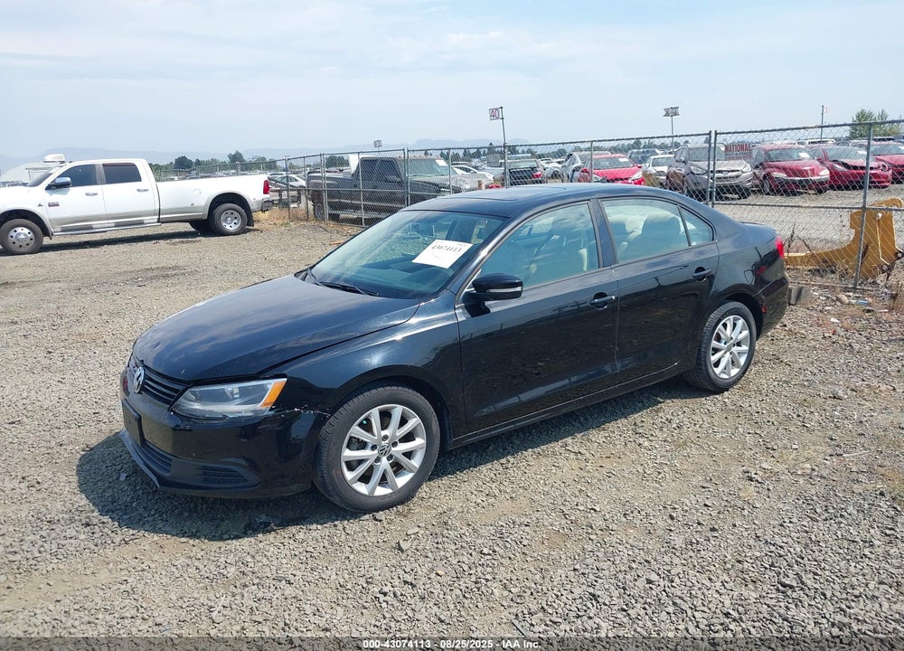 2012 VOLKSWAGEN JETTA VIN: 3VWDP7AJXCM349470