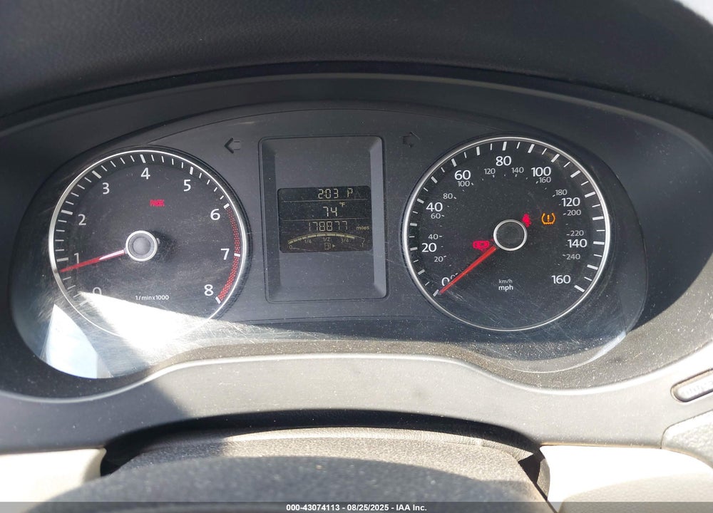 2012 VOLKSWAGEN JETTA VIN: 3VWDP7AJXCM349470