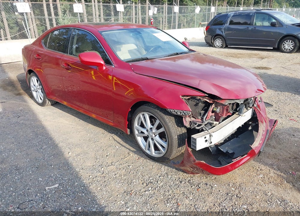 2007 LEXUS IS 250 VIN: JTHBK262575044448