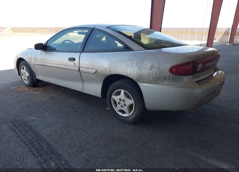 2003 CHEVROLET CAVALIER VIN: 1G1JC12F337217095