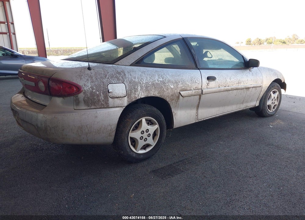 2003 CHEVROLET CAVALIER VIN: 1G1JC12F337217095