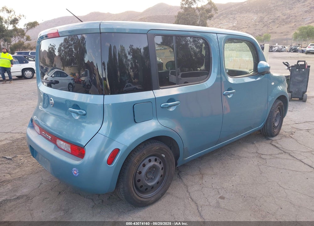 2009 NISSAN CUBE 1.8S VIN: JN8AZ28R29T122495