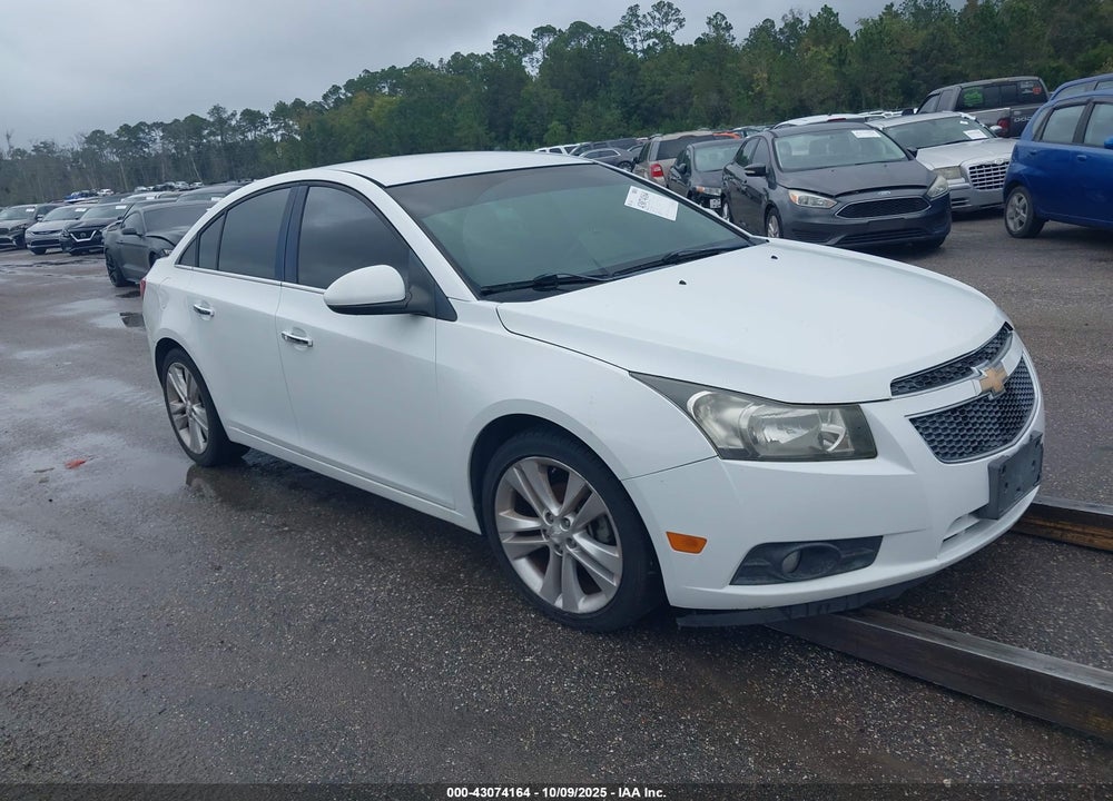 2012 CHEVROLET CRUZE LTZ VIN: 1G1PH5SC6C7284539