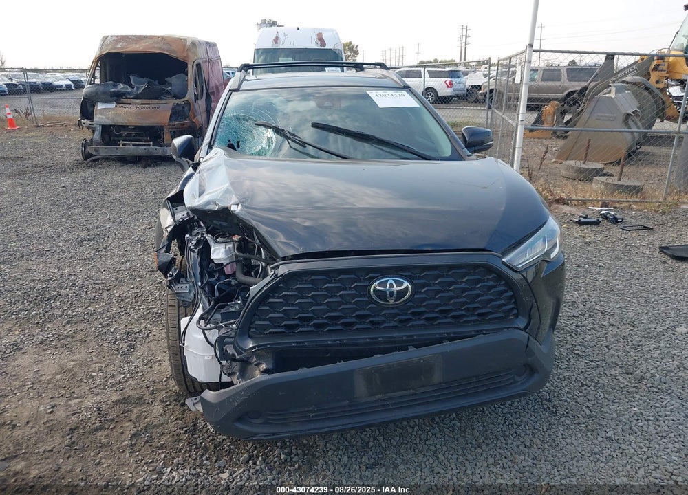2022 TOYOTA COROLLA CROSS LE VIN: 7MUBAABG7NV021797