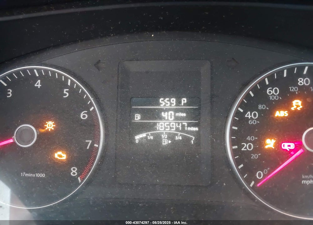 2013 VOLKSWAGEN JETTA VIN: 3VWDP7AJ6DM279094