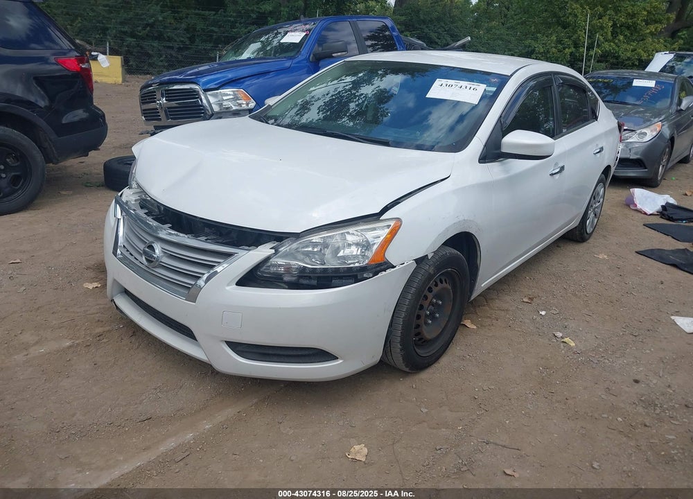 2014 NISSAN SENTRA VIN: 3N1AB7AP6EY326582