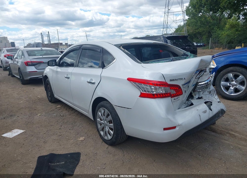 2014 NISSAN SENTRA VIN: 3N1AB7AP6EY326582