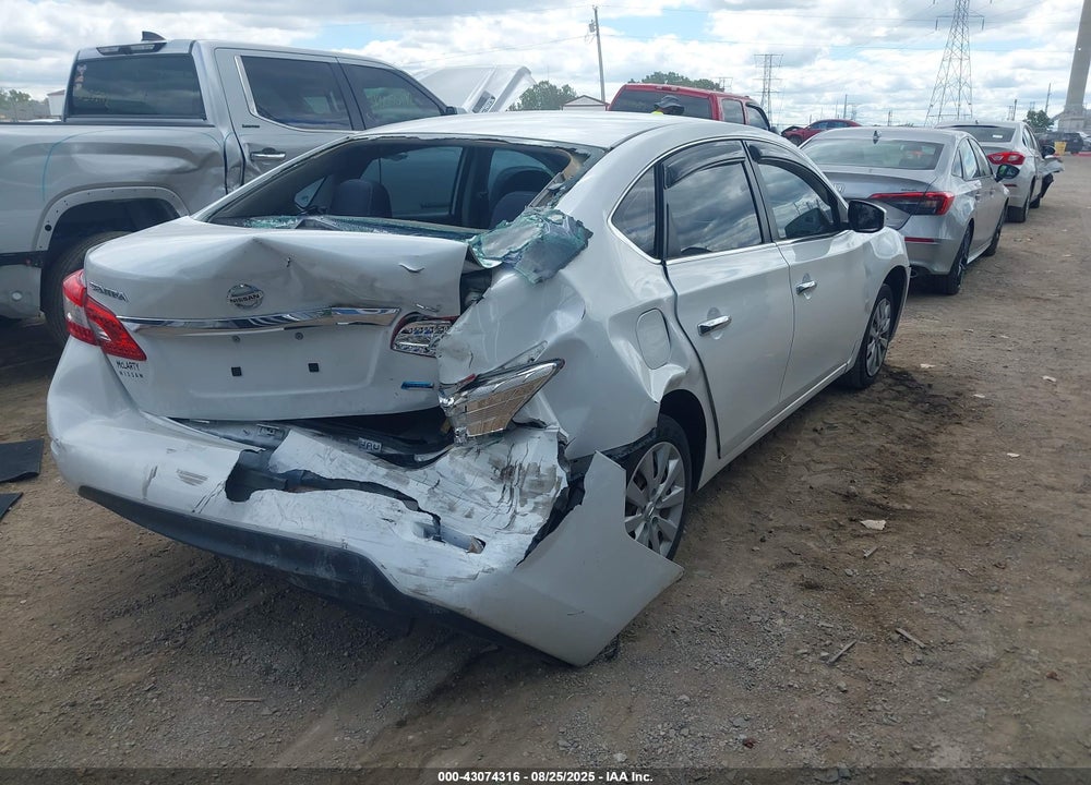 2014 NISSAN SENTRA VIN: 3N1AB7AP6EY326582