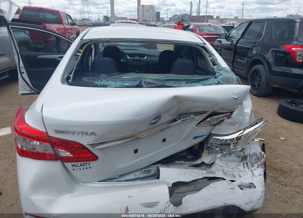 2014 NISSAN SENTRA VIN: 3N1AB7AP6EY326582