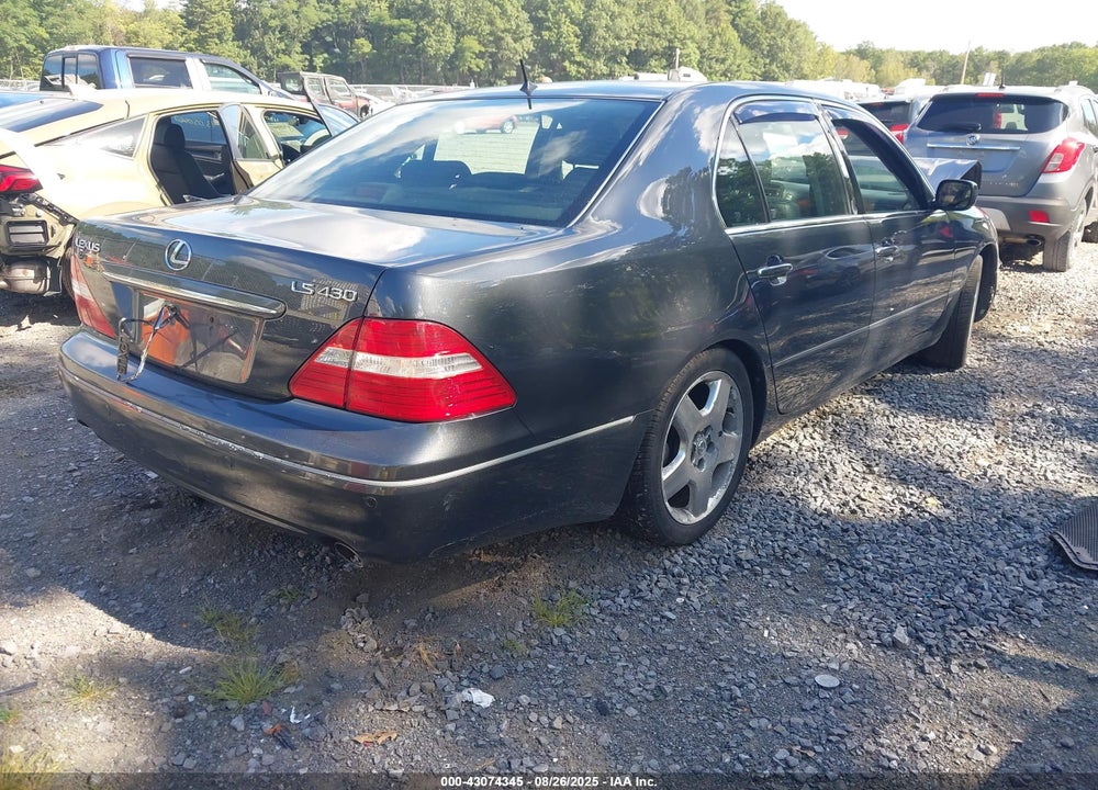 2005 LEXUS LS 430 VIN: JTHBN36F555002441
