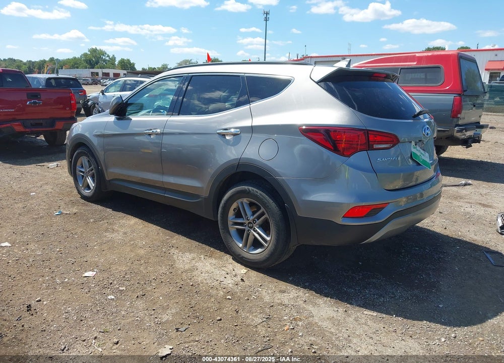 2017 HYUNDAI SANTA FE VIN: 5NMZUDLB8HH048065