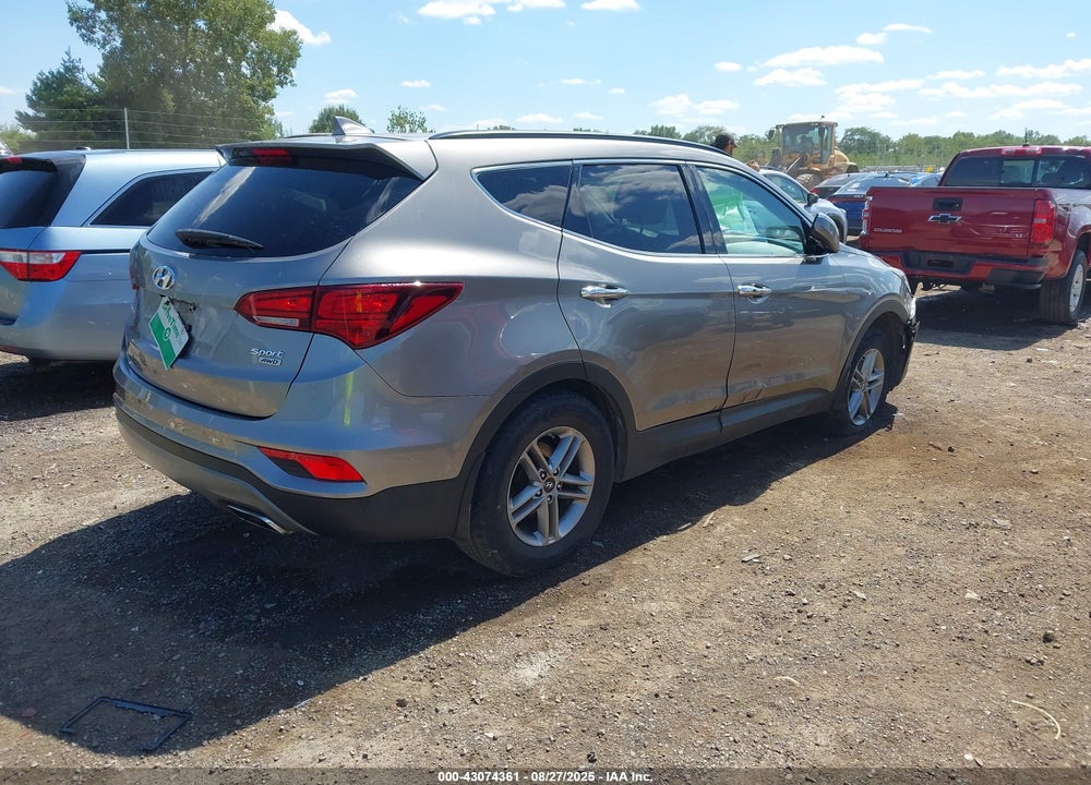 2017 HYUNDAI SANTA FE VIN: 5NMZUDLB8HH048065