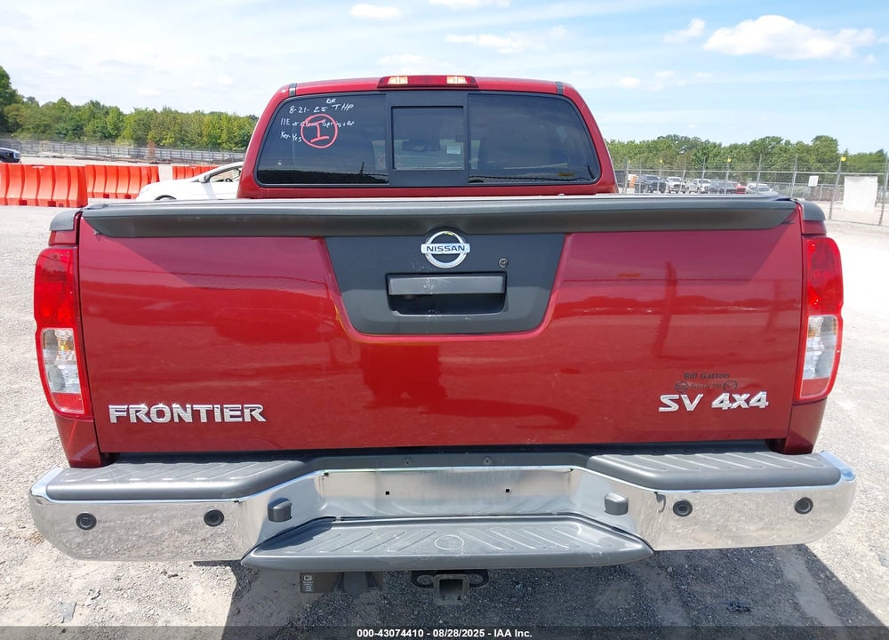 2015 NISSAN FRONTIER VIN: 1N6AD0EV5FN700022