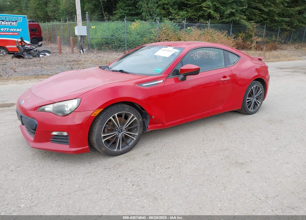 2013 SUBARU BRZ PREMIUM VIN: JF1ZCAB15D1602103