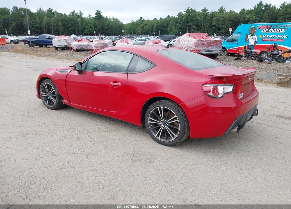 2013 SUBARU BRZ PREMIUM VIN: JF1ZCAB15D1602103