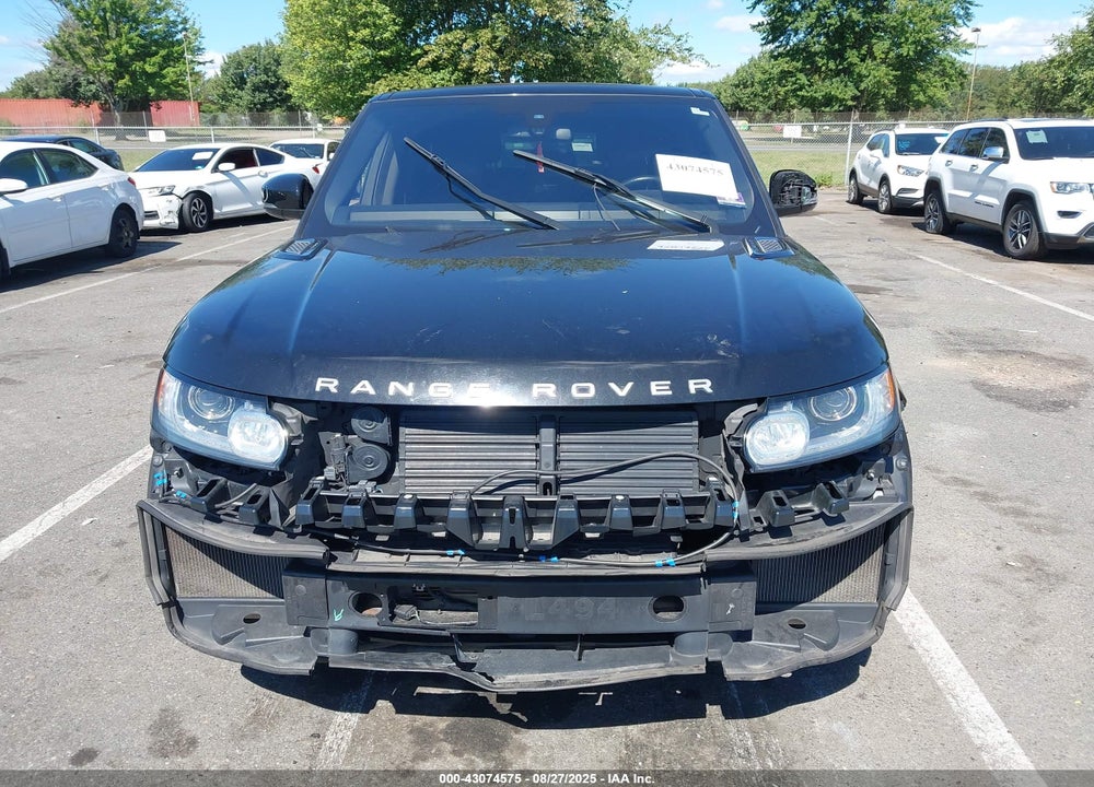 2016 LAND ROVER RANGE ROVER SPORT VIN: SALWR2PF5GA118757