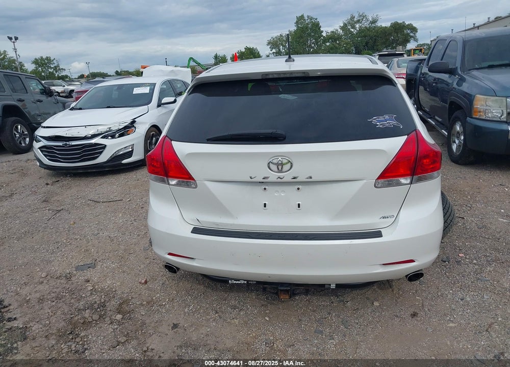2011 TOYOTA VENZA VIN: 4T3BK3BBXBU053483