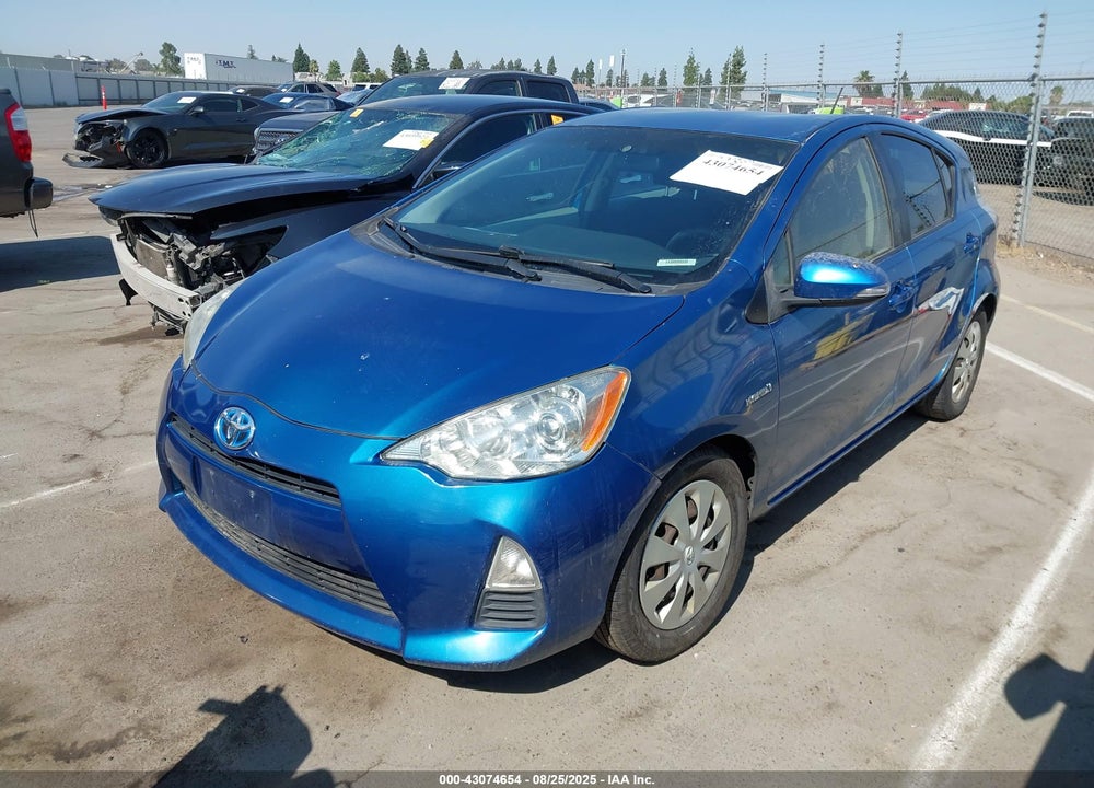 2012 TOYOTA PRIUS C VIN: JTDKDTB30C1504830