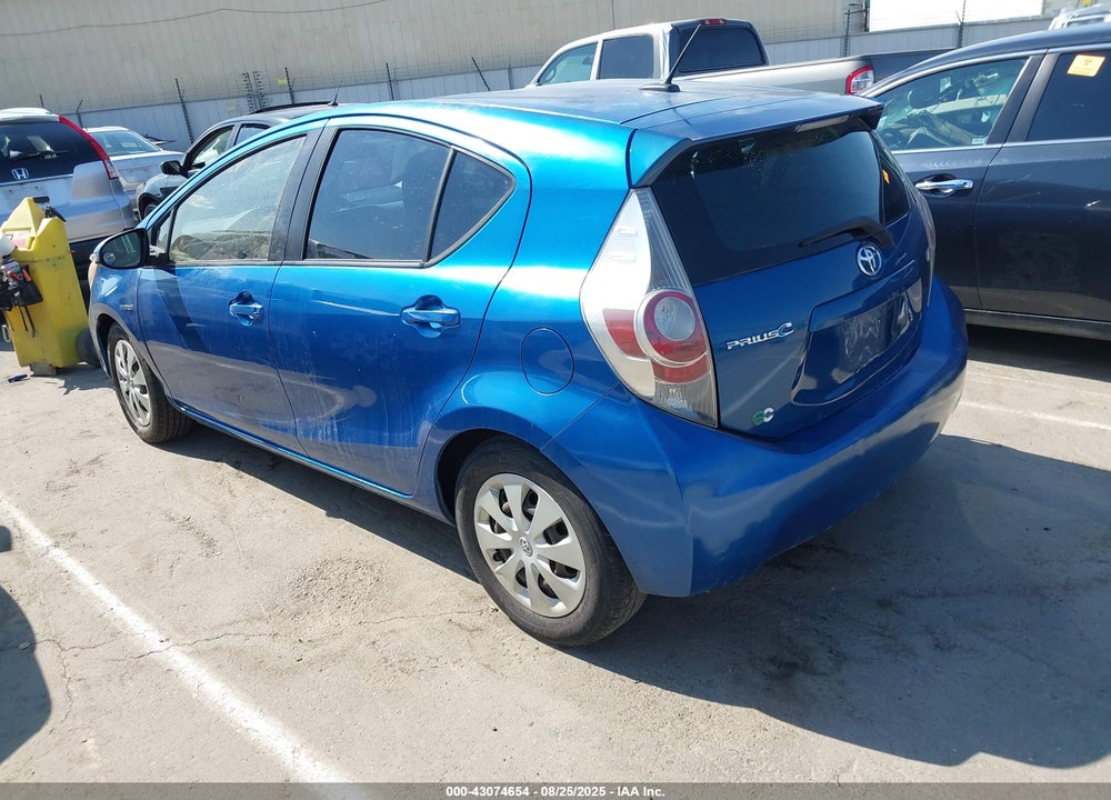 2012 TOYOTA PRIUS C VIN: JTDKDTB30C1504830