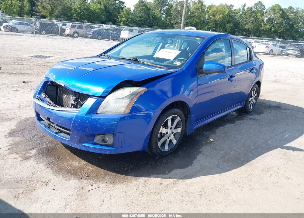 2012 NISSAN SENTRA 2.0 SR VIN: 3N1AB6AP4CL729383