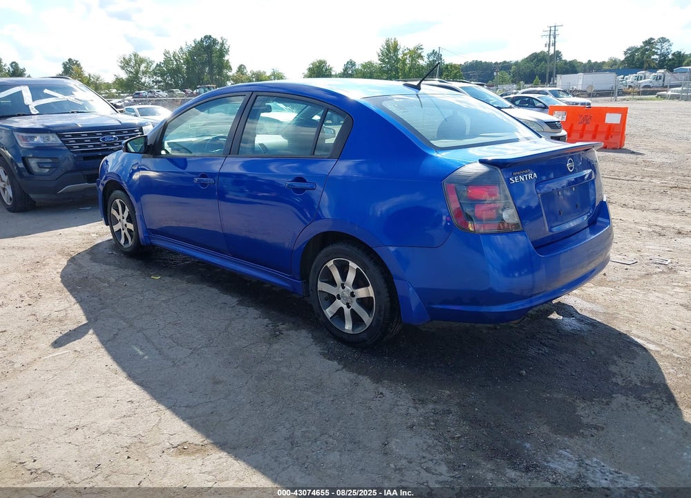 2012 NISSAN SENTRA 2.0 SR VIN: 3N1AB6AP4CL729383