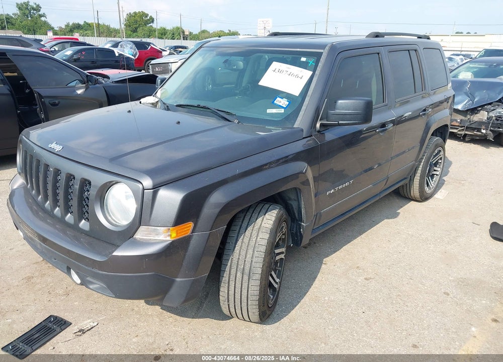 2016 JEEP PATRIOT VIN: 1C4NJPBB3GD813118