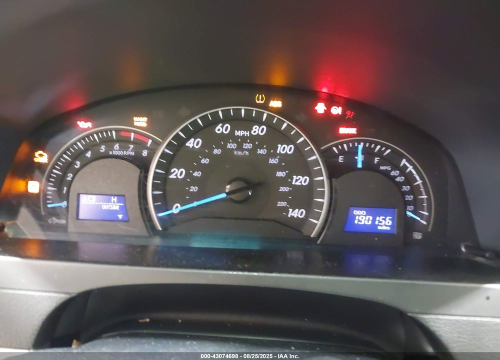 2012 TOYOTA CAMRY LE VIN: 4T4BF1FK2CR260257