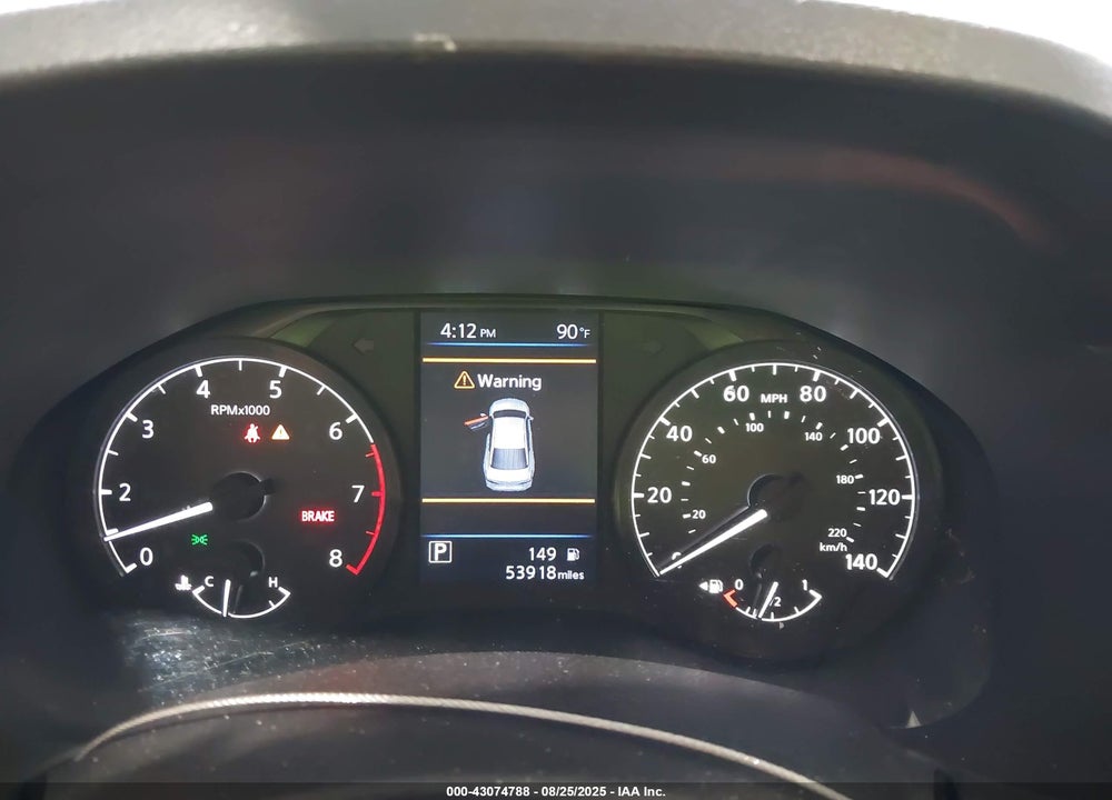 2022 NISSAN ALTIMA S FWD VIN: 1N4BL4BV6NN300304
