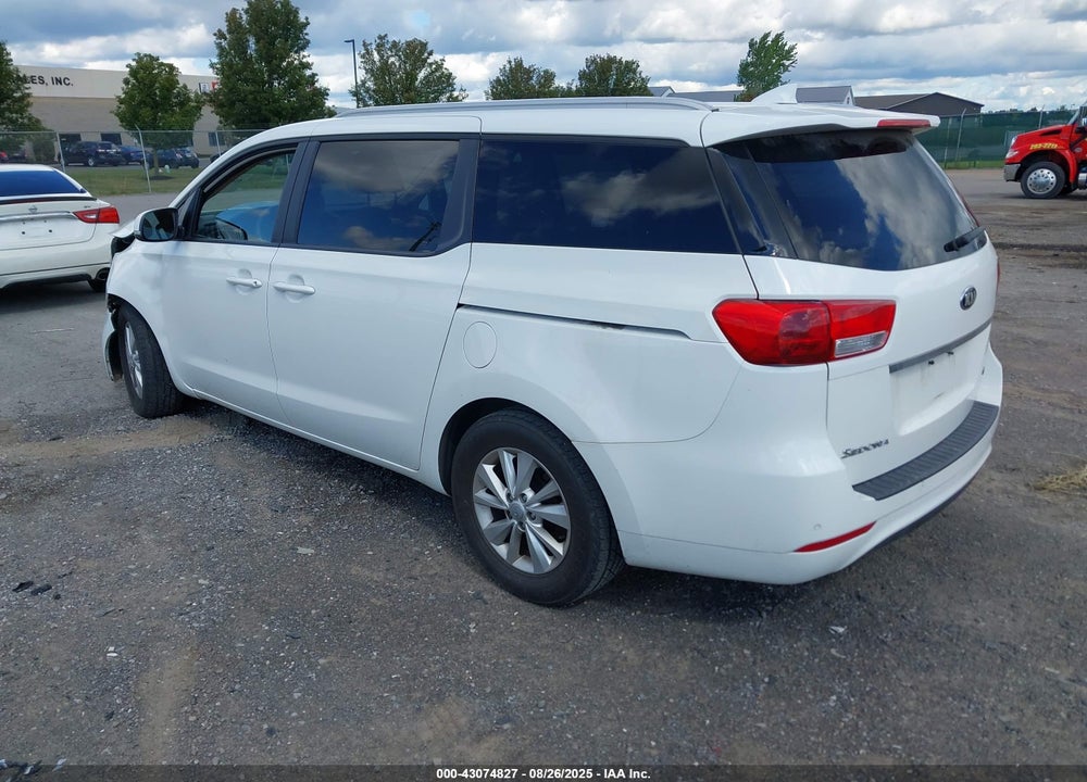 2016 KIA SEDONA LX VIN: KNDMB5C16G6190021
