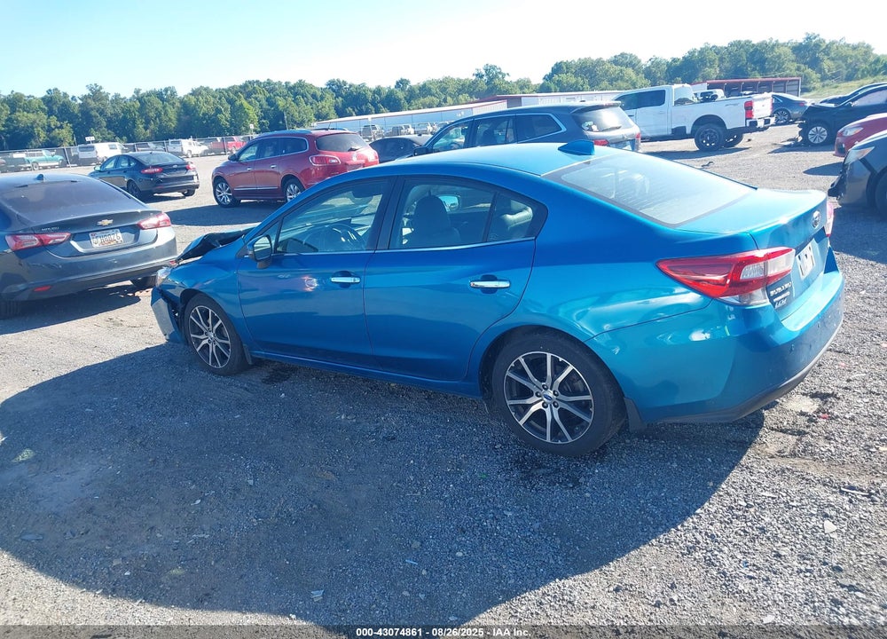2017 SUBARU IMPREZA VIN: 4S3GKAT63H3600665