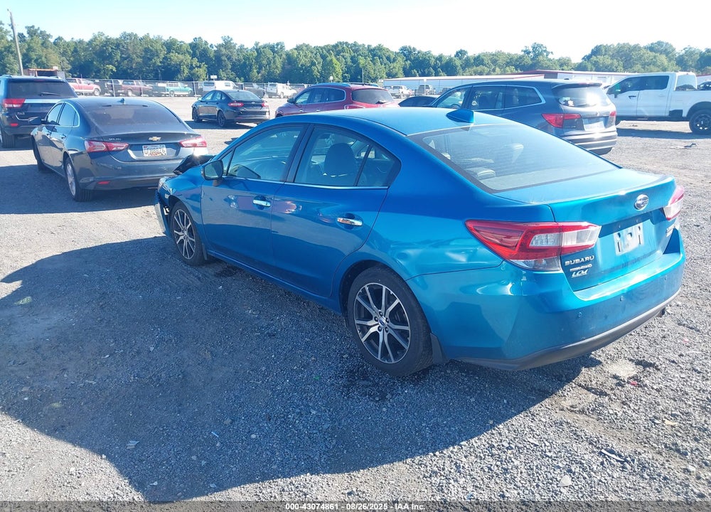 2017 SUBARU IMPREZA VIN: 4S3GKAT63H3600665