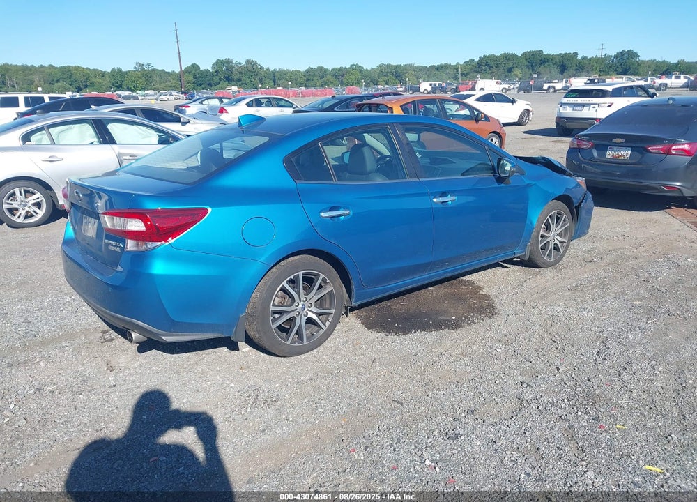 2017 SUBARU IMPREZA VIN: 4S3GKAT63H3600665