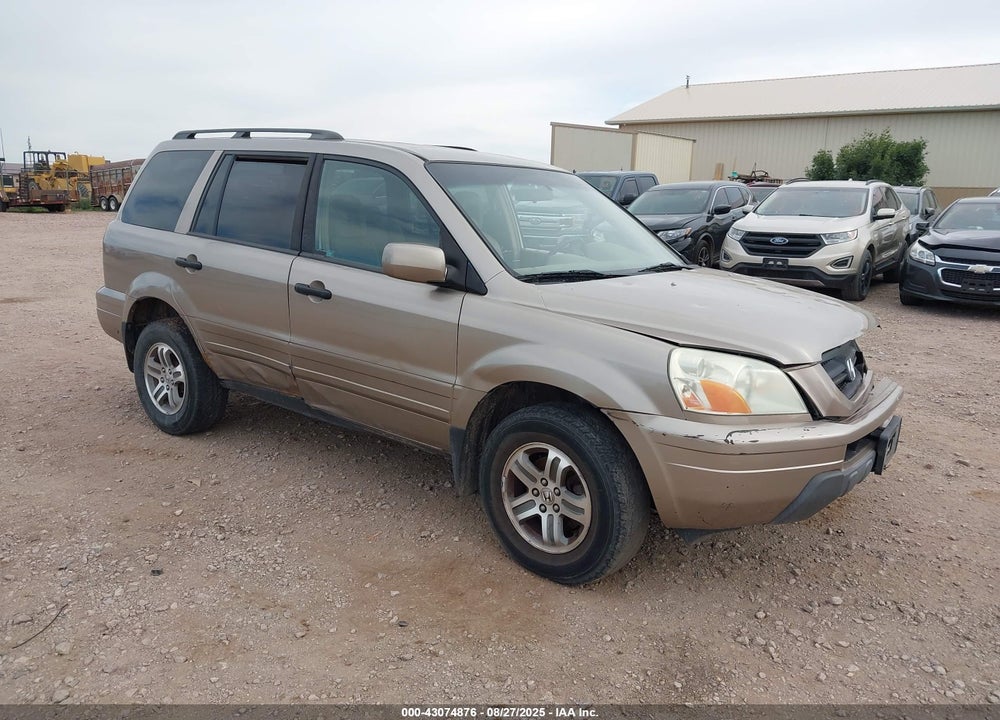 2004 HONDA PILOT EX-L VIN: 2HKYF18524H559811